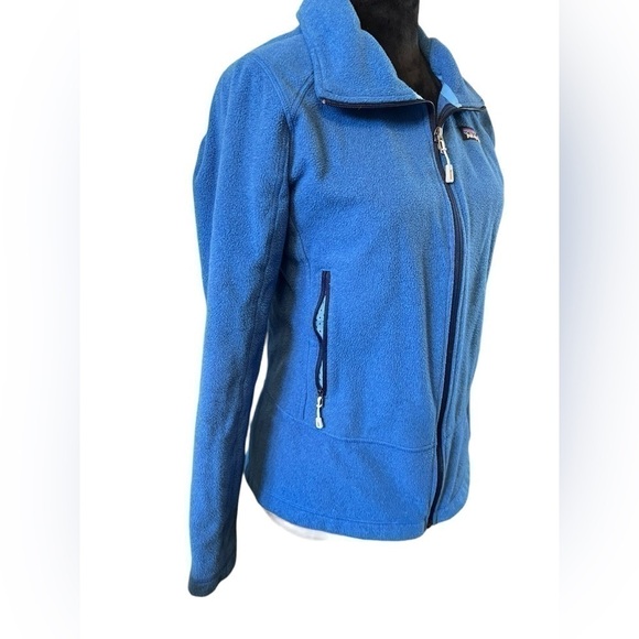 Patagonia Better Sweater Knit Fleece Jacket Alaska Blue Zip Front Small - Picture 9 of 9